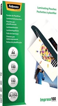 Lamineervellen A4 Fellowes Impress 200 micron pak van 100-2