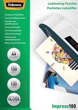 Lamineervellen A4 Fellowes Impress 200 micron pak van 100