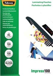 Lamineerhoezen A3 200 micron (2x100) Fellowes 100 stuks