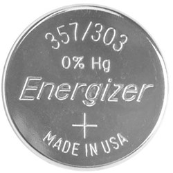 Knoopcel batterij Energizer 357/303 1,5 V