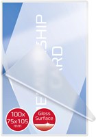 Lamineerhoes GBC club card 75x105mm 2x125micron 100stuks-2