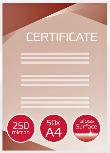 Lamineerhoezen A4 GBC A4 2x250micron 50stuks-3