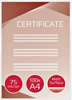 Mat lamineerfolie A4 2 x 75 micron GBC-2