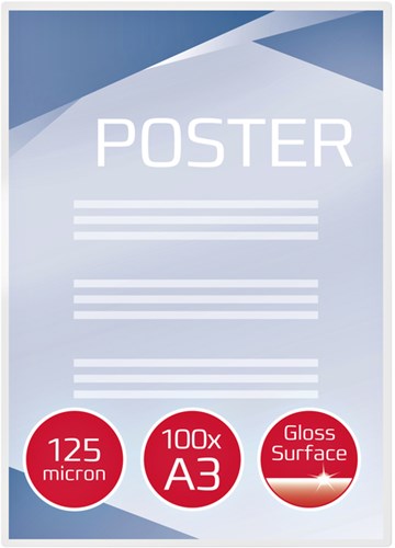 Lamineerhoezen mat A3 GBC 2x125micron 100stuks-2