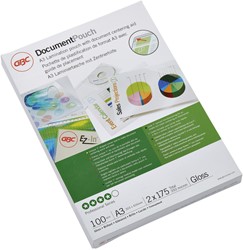 A3 lamineerhoezen GBC 2 x 175 micron pk/100