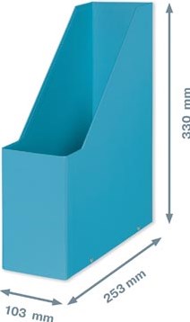 Leitz Click & Store Cosy tijdschriftenhouder, blauw-3