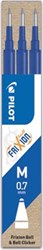 Pilot Frixion vulling blauw Medium etui 3 stuks