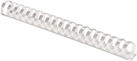 Plastic bindruggen Fellowes pak van 100 stuks 19 mm wit-2