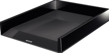 Brievenbak Leitz Dual Black zwart A4