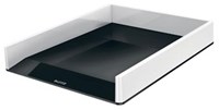 Brievenbakje Leitz WOW zwart A4 wit