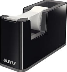 Leitz Dual Black plakbandafroller zwart