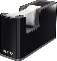 Leitz Dual Black plakbandafroller zwart