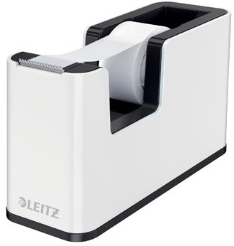 Plakbandhouder Leitz WOW wit/zwart