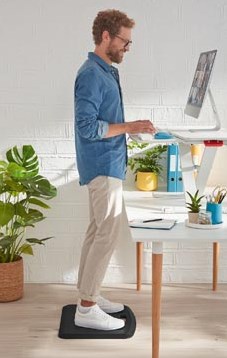 Antivermoeidheidsmat Leitz Ergo Cosy zwart-3