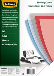 Schutblad Fellowes A4 200 micron pak van 100 stuks