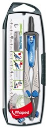 Maped passer Technic Compact 4-delige passerdoos: 1 passer Technic Compact 1 universeel inzetstuk 1 ...