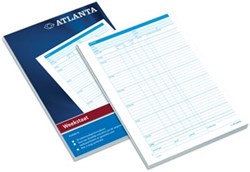 Weekstaat formulier Atlanta A4