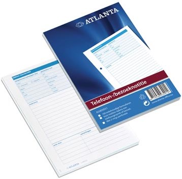 Atlanta bezoek-/telefoonnotities Nederlandstalig