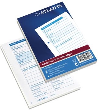 Jalema blok kasbewijs voor ontvangst