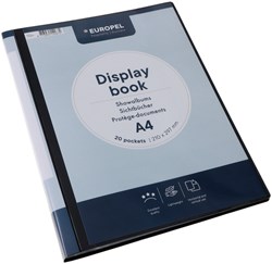 Showalbum A4 Opus 2 frontview 20-tassen antraciet