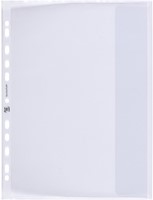 Showtas met klep glashelder 90 micron 11-rings pak van 10 stuks Elba