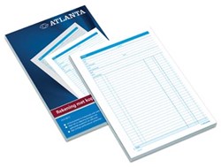 Jalema rekeningblokken 21 x 29,7 cm A4 1 vel carbon