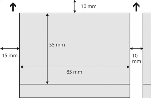 Visitekaart Sigel 3C 225 Grs 85X55 Mm Wit-3