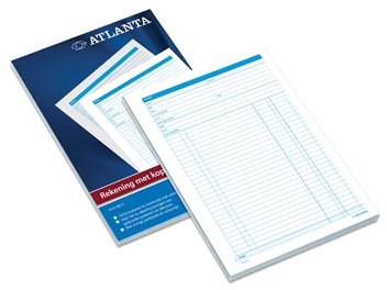 Jalema rekeningblokken 14,8 x 21 cm A5 zelfkopiërend