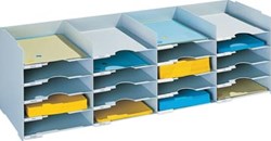Paperflow sorteerbakje met laden met 20 laden breedte 101 cm