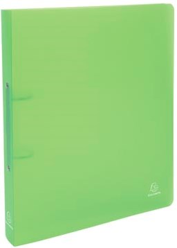 Exacompta ringmap Chromaline voor A4 maxi uit PP , 2 ringen van 30 mm groen