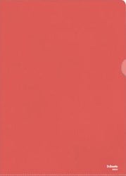 Insteekmap L-map Esselte standaard A4 PP rood