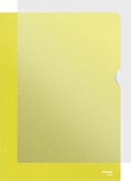 Insteekmap L-map Esselte standaard A4 PP geel-2