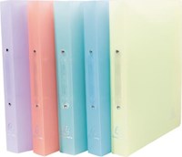 Exacompta ringmap Chromaline ft A4 maxi, 2 ringen van 3 cm, geassorteerde pastelkleuren