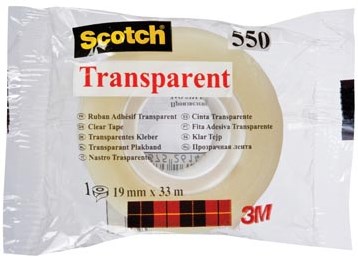 Scotch® Plakband 550 19 mm x 33 m