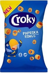 Croky rings paprika zakje van 75 g