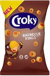 Croky rings barbecue, zakje van 75 g