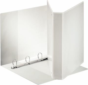 Presentatie ringband Esselte A4 Maxi 4-rings D-mech 30mm wit