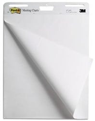 Post-it Meeting flipoverpapier blanco 63,5 x 77,5cm