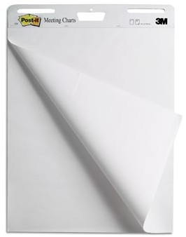 Post-it Meeting flipoverpapier blanco 63,5 x 77,5cm