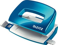 Mini perforator 10 blad blauw Leitz Nexxt WOW