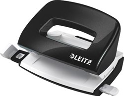 Mini perforator 10 blad zwart Leitz Nexxt WOW