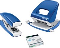 Leitz New NeXXt Softpress Flat Clinch nietmachine blauw-3