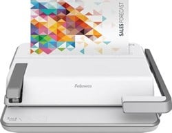 Fellowes Lyra 3-in-1 inbindstation: inbinden, nieten en perforeren in 1 machine