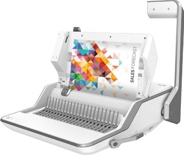 Fellowes Lyra 3-in-1 inbindstation: inbinden, nieten en perforeren in 1 machine-3