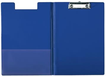 Klembord A4 Esselte blauw PVC 25x35cm