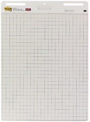 Post-it meeting chart 63,5 x 77,5 cm geruit 30 vel pak van 2 blokken