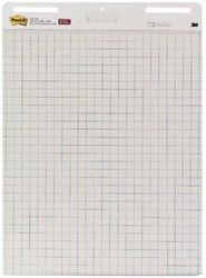 Post-it meeting chart 63,5 x 77,5 cm geruit 30 vel pak van 2 blokken