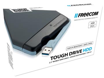 Freecom externe harde schijf 2TB HDD beveiligd