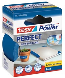 Textieltape 38 mm x 2,75 m blauw