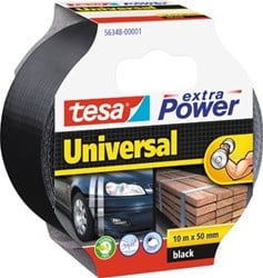 Plakband Tesa 50mmx10m Extra Power zwart